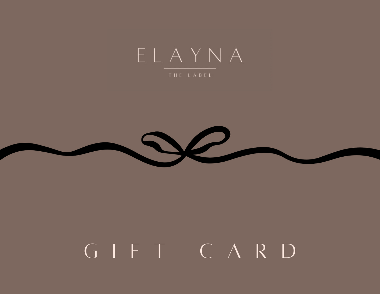 Carte-cadeau Elayna